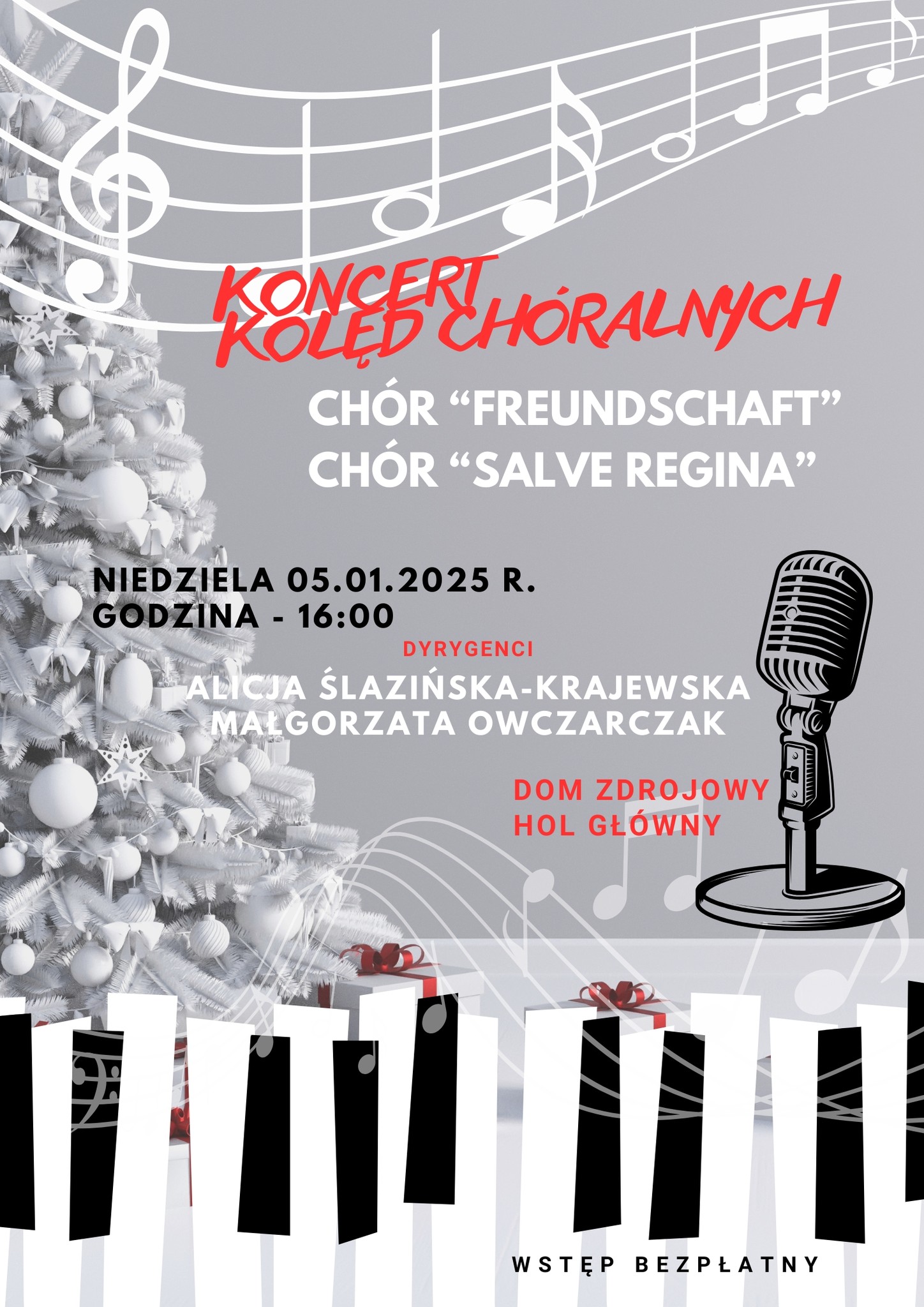 KONCERT KOLĘD CHÓRALNYCH